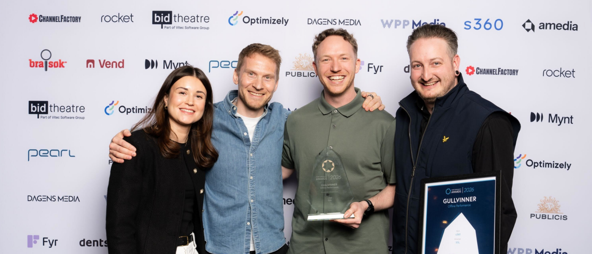 s360 secures three wins at the Performance Awards 2026